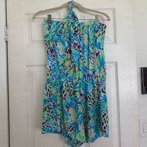 Coastal Lily Pulitzer Romper- never worn